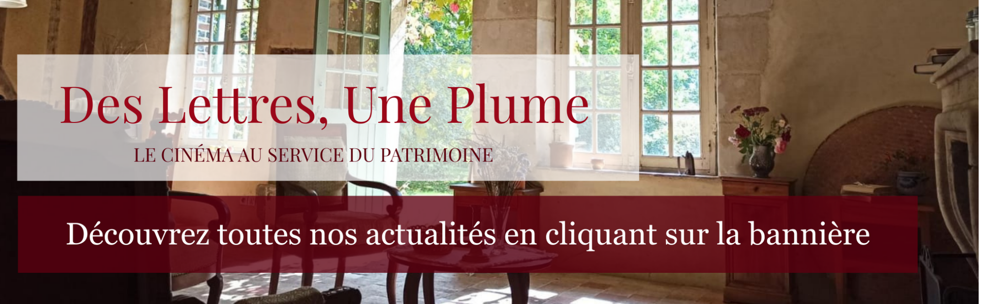 Décor d'intérieur - Des Lettres Une Plume - Actualités