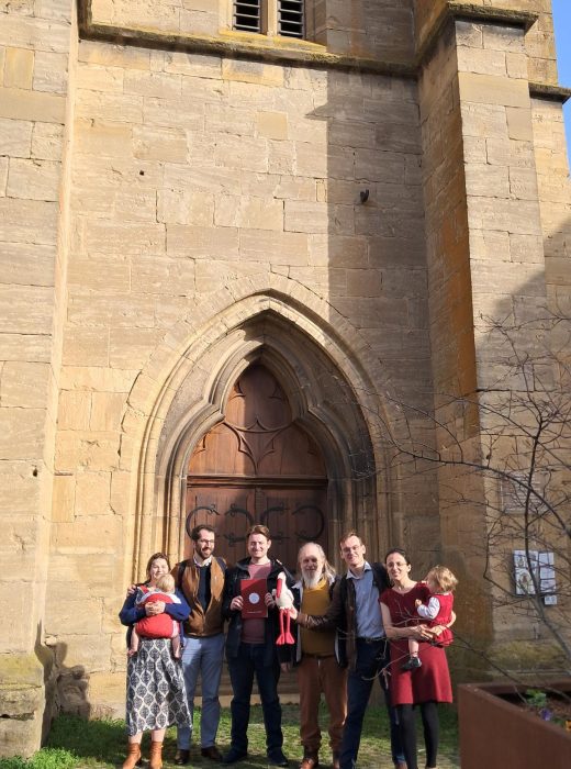 L'équipe de DLUP à Eguisheim